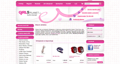 Desktop Screenshot of girlsplanet.cz